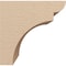 Ekena Millwork 9"W x 9"D x 9"H Wide Yorktown Rough Cedar Woodgrain TimberThane Corbel, Primed Tan CORUR09X09X09YORRCPR - alternate 4